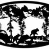 Bears and Cabin Oval