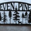 Seven Pines Sign