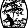 Garden Cat Oval 2