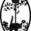 Garden Cat Oval 5