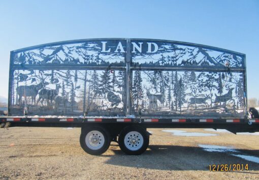 Wildlife Driveway Gate