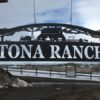 "Tona Ranch" metal ranch sign