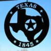 Texas 1845 Circle Sign