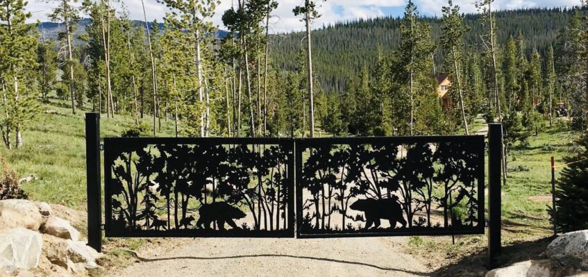 Bear Driveway Gate