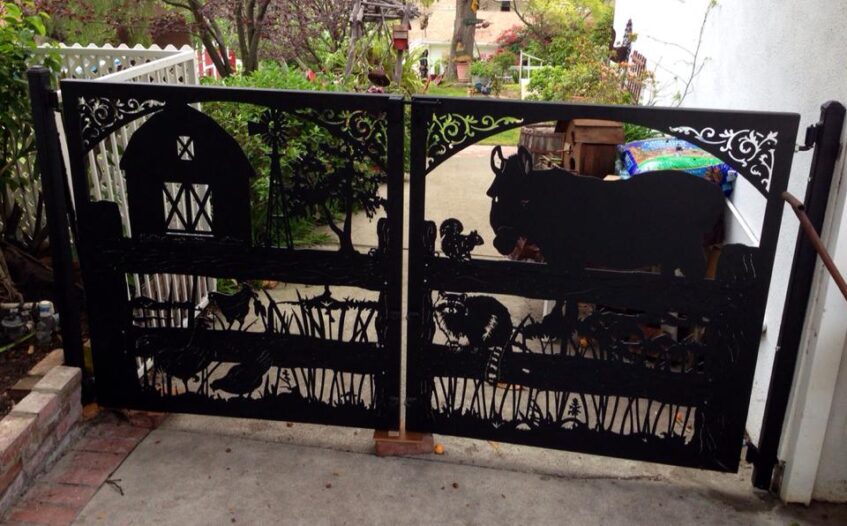 San Francisco Metal Gate by Big Creek Metal Works